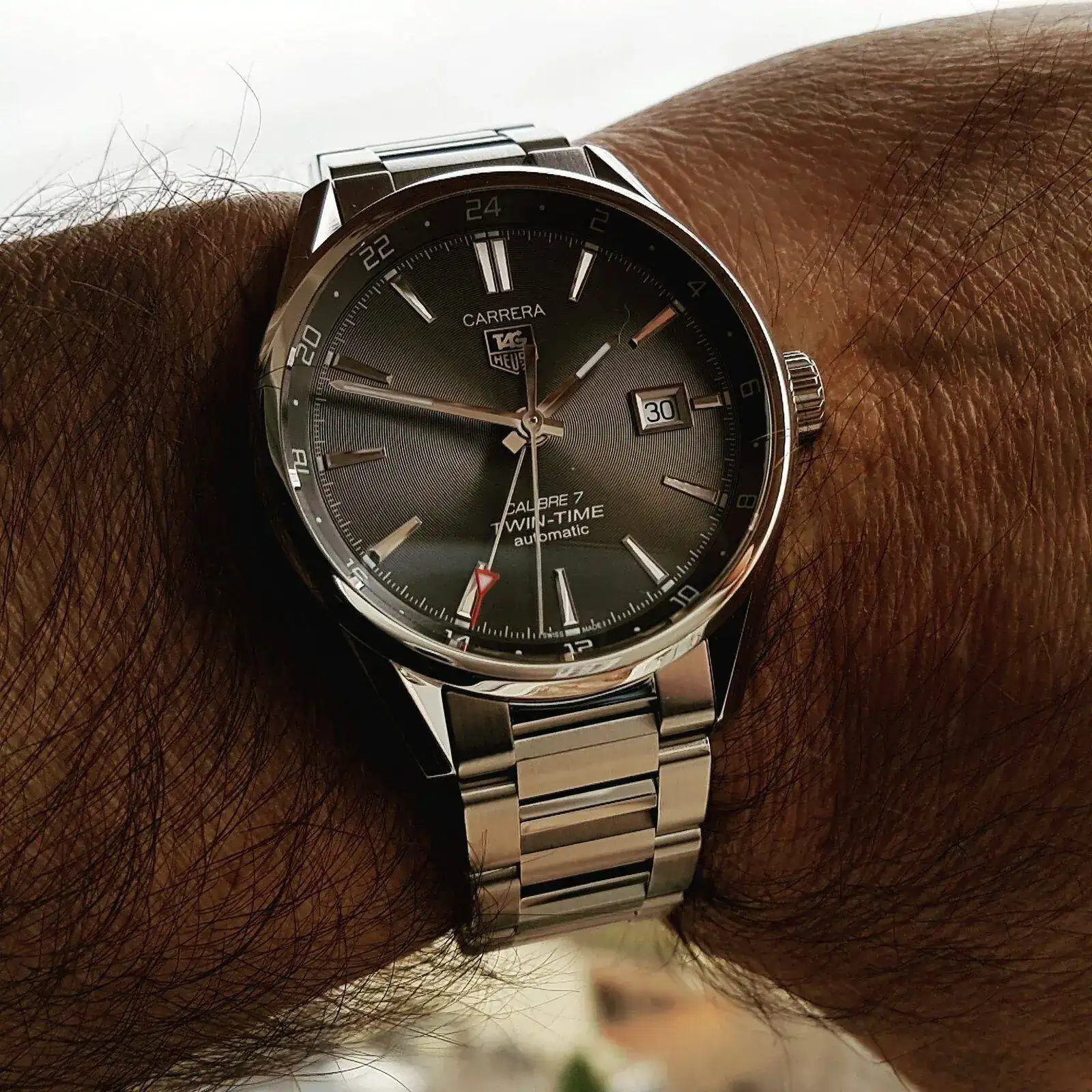 Tag Heuer Carrera Twin Time 41mm Caliber 7 WAR2012.webp