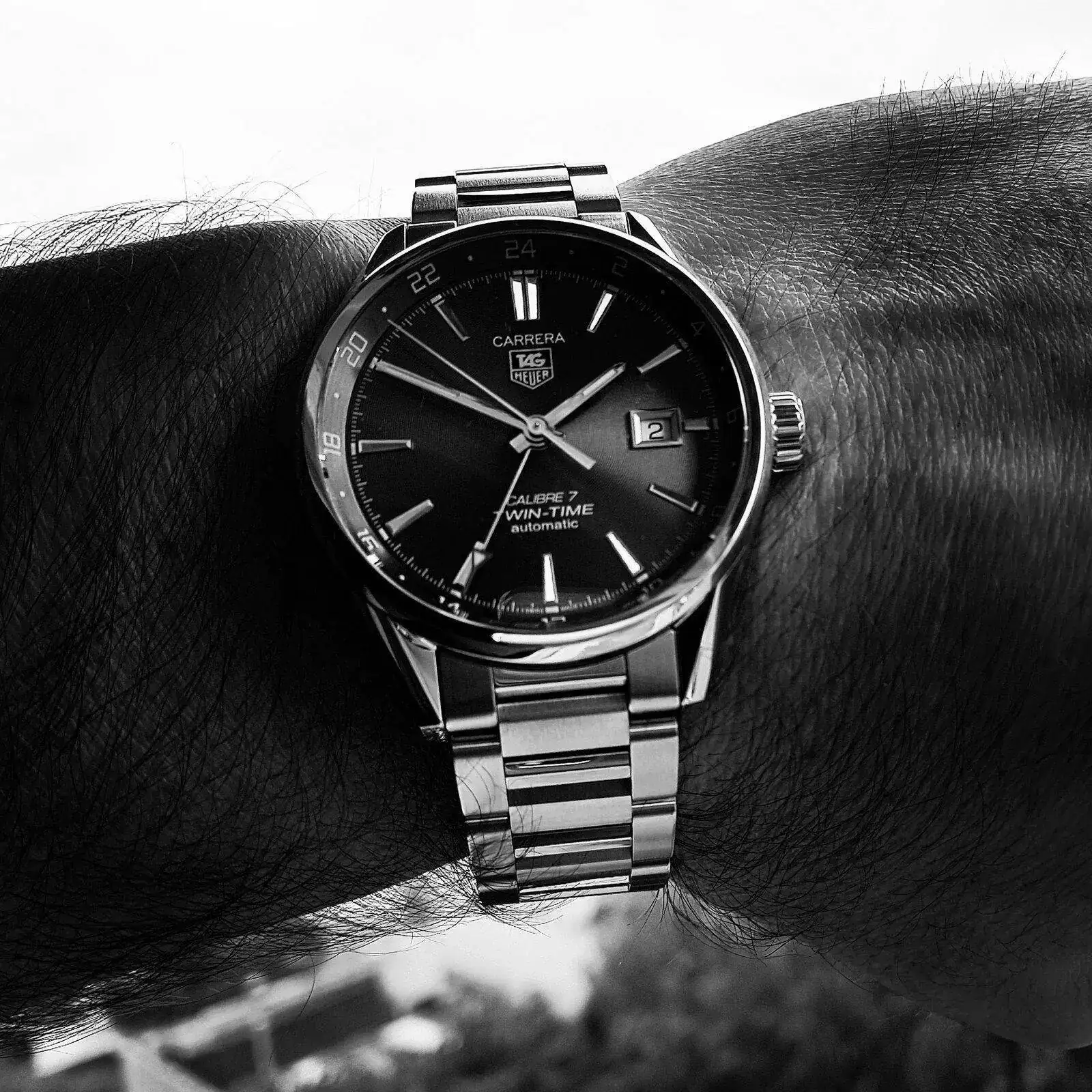 Tag Heuer Carrera Twin Time 41mm Caliber 7 WAR2012620 (B&W)(1).webp