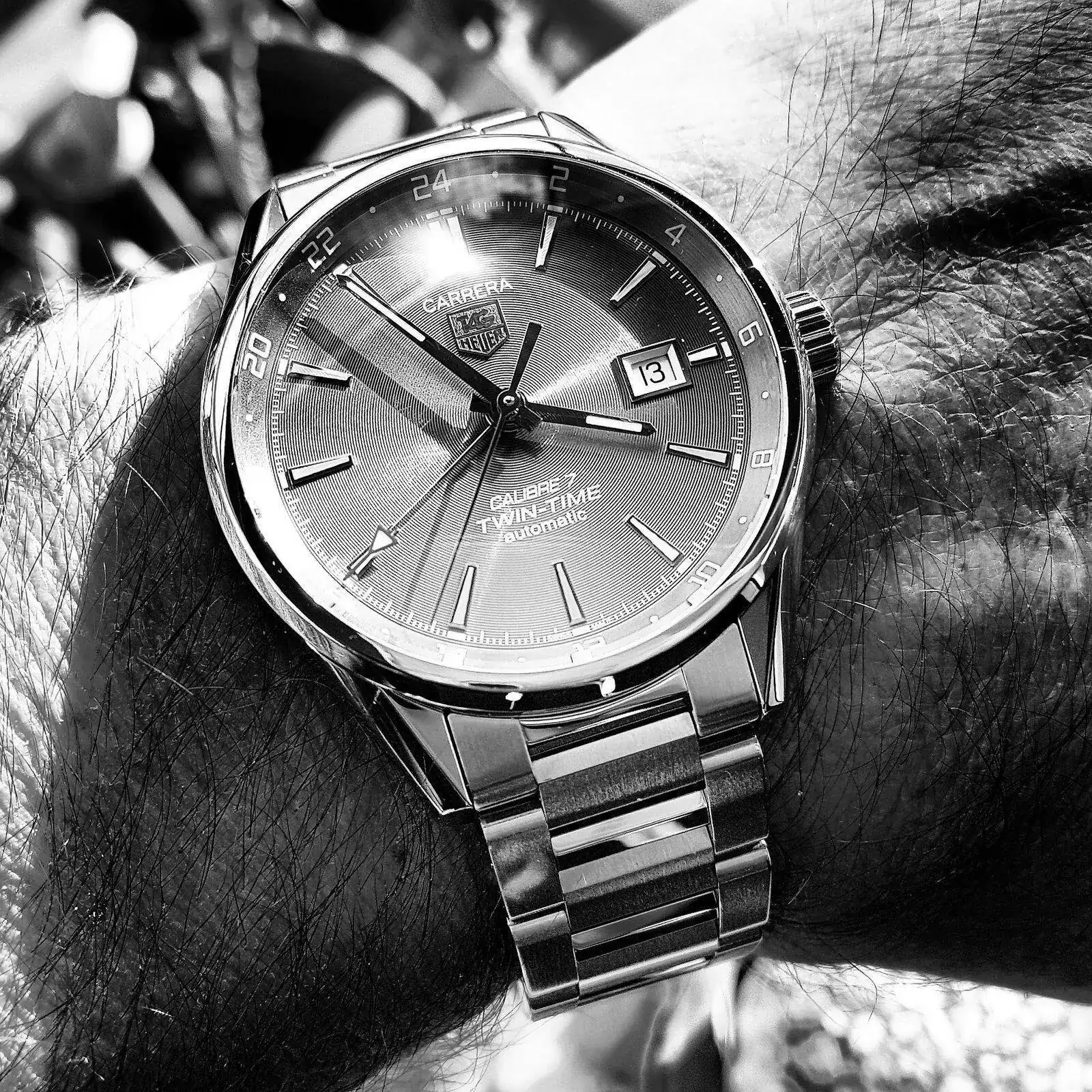 Tag Heuer Carrera Twin Time 41mm Caliber 7 WAR2012620 (B&W) (2).webp