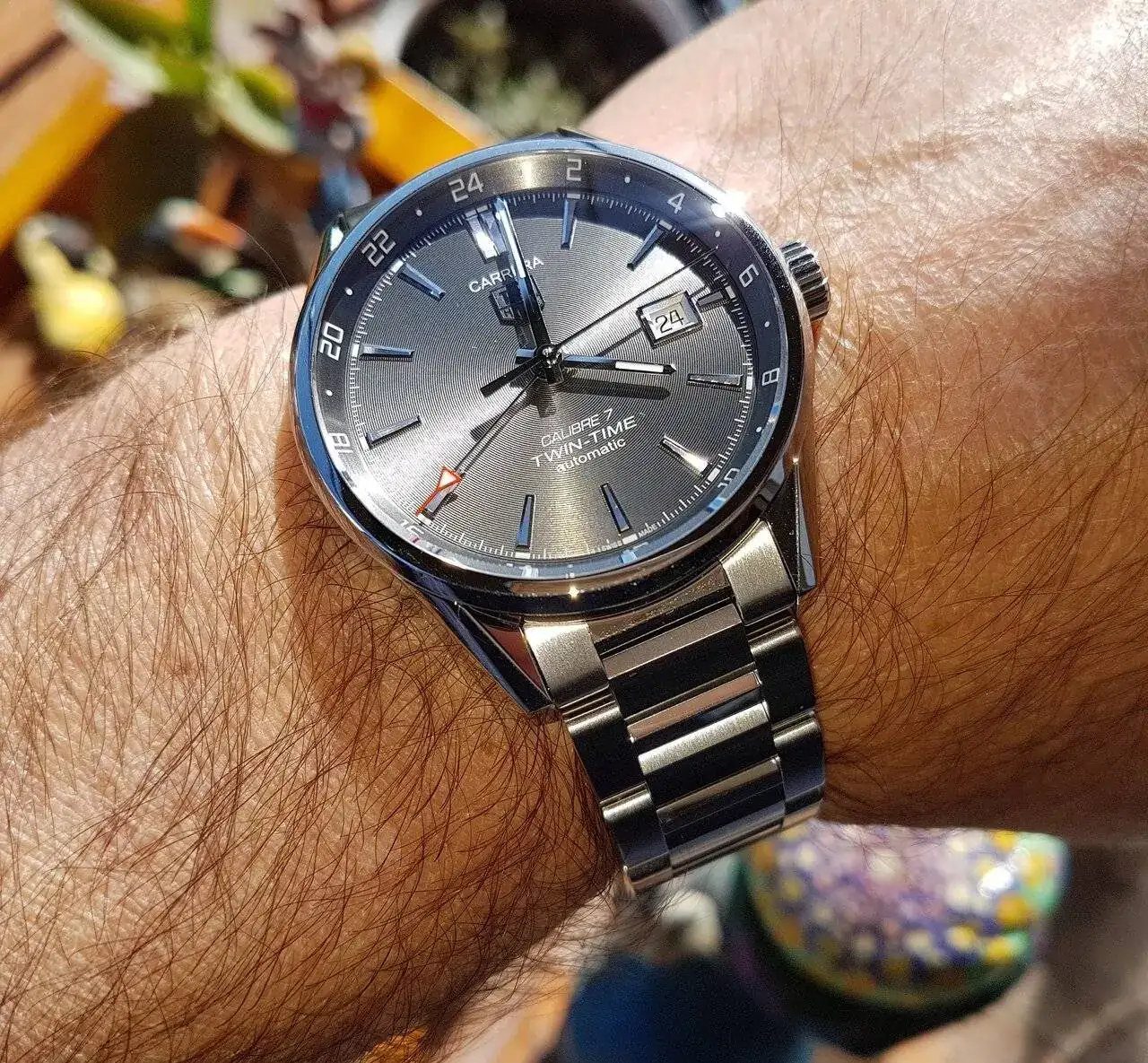 Tag Heuer Carrera Twin Time 41mm Caliber 7 WAR2012620.webp