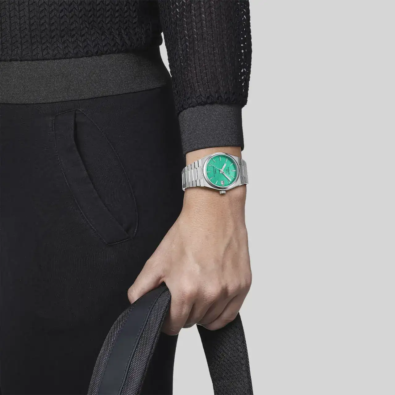 Tissot PRX Powermatic 80 35mm Gofre Verde Menta T137.207.11.091.01 - 2