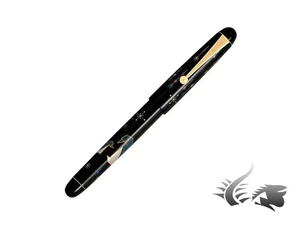 tion-Fountain-Pen-Origami-Penguin-Urushi-lacquer-1.webp
