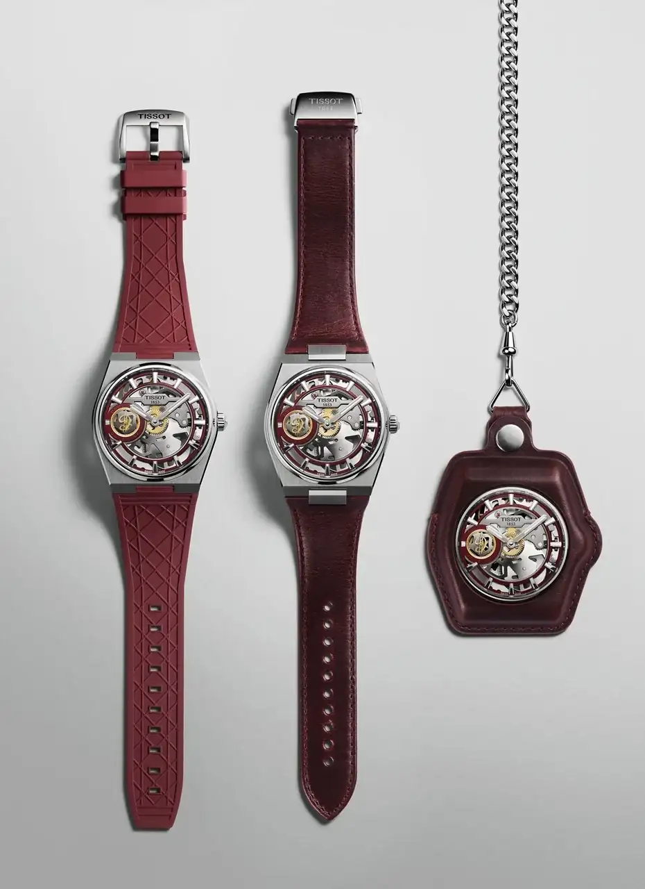 TISSOT PRX Skeleton Damian Lillard Special Edition_las 3 versiones.webp