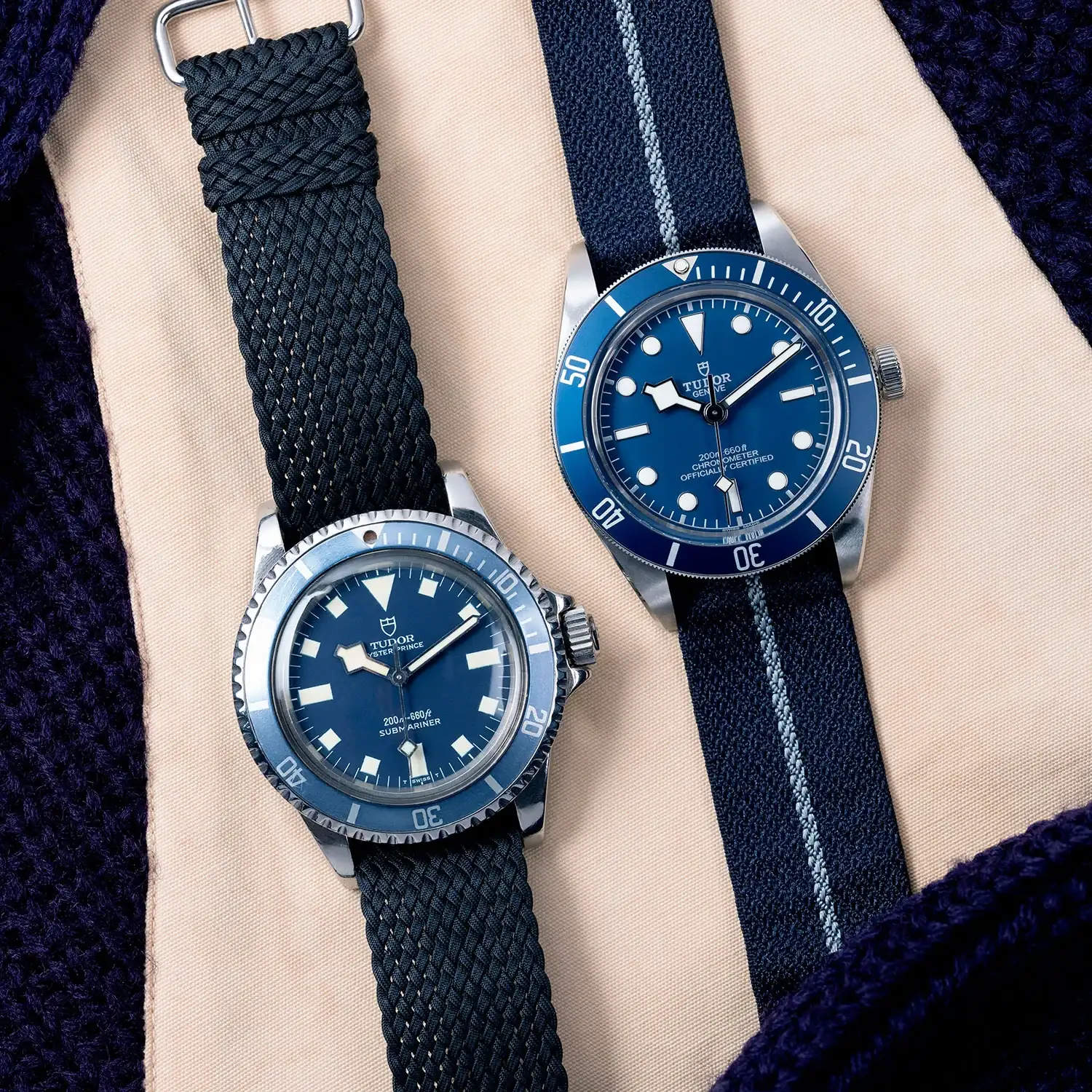 Tudor-Black-Bay-58-Navy-Blue-y-modelo-histórico-Horas-y-Minutos.webp