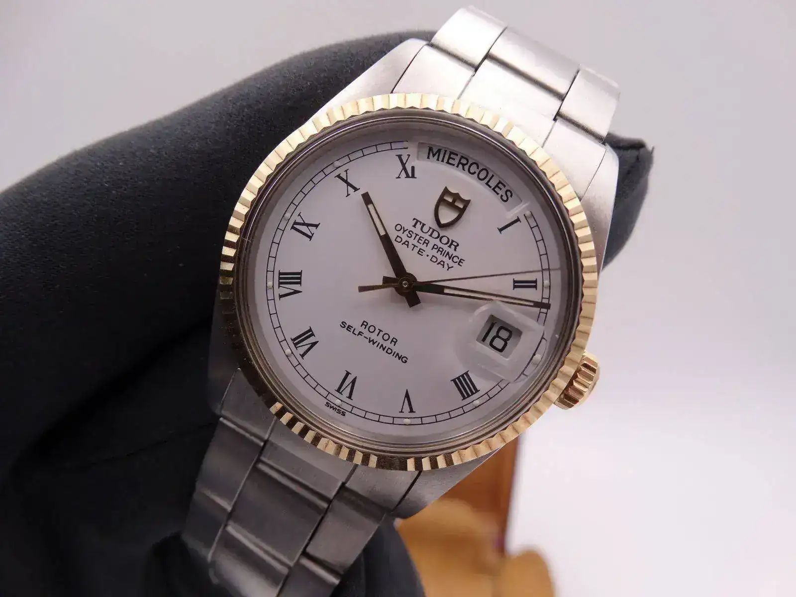 Tudor day Date Steel Gold 8155.webp