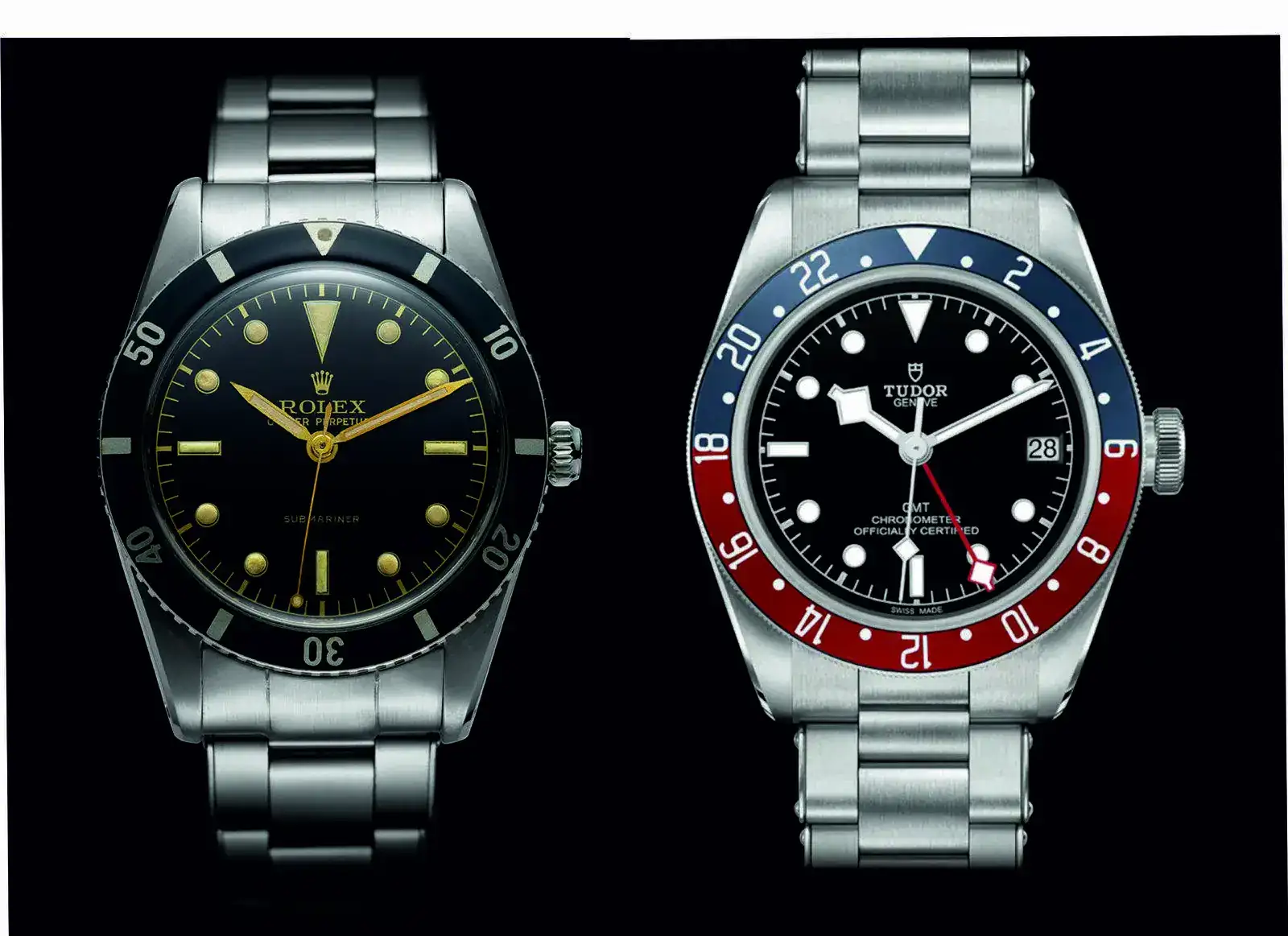 TUDOR GMT VS ROLEX SUBMARINER.webp