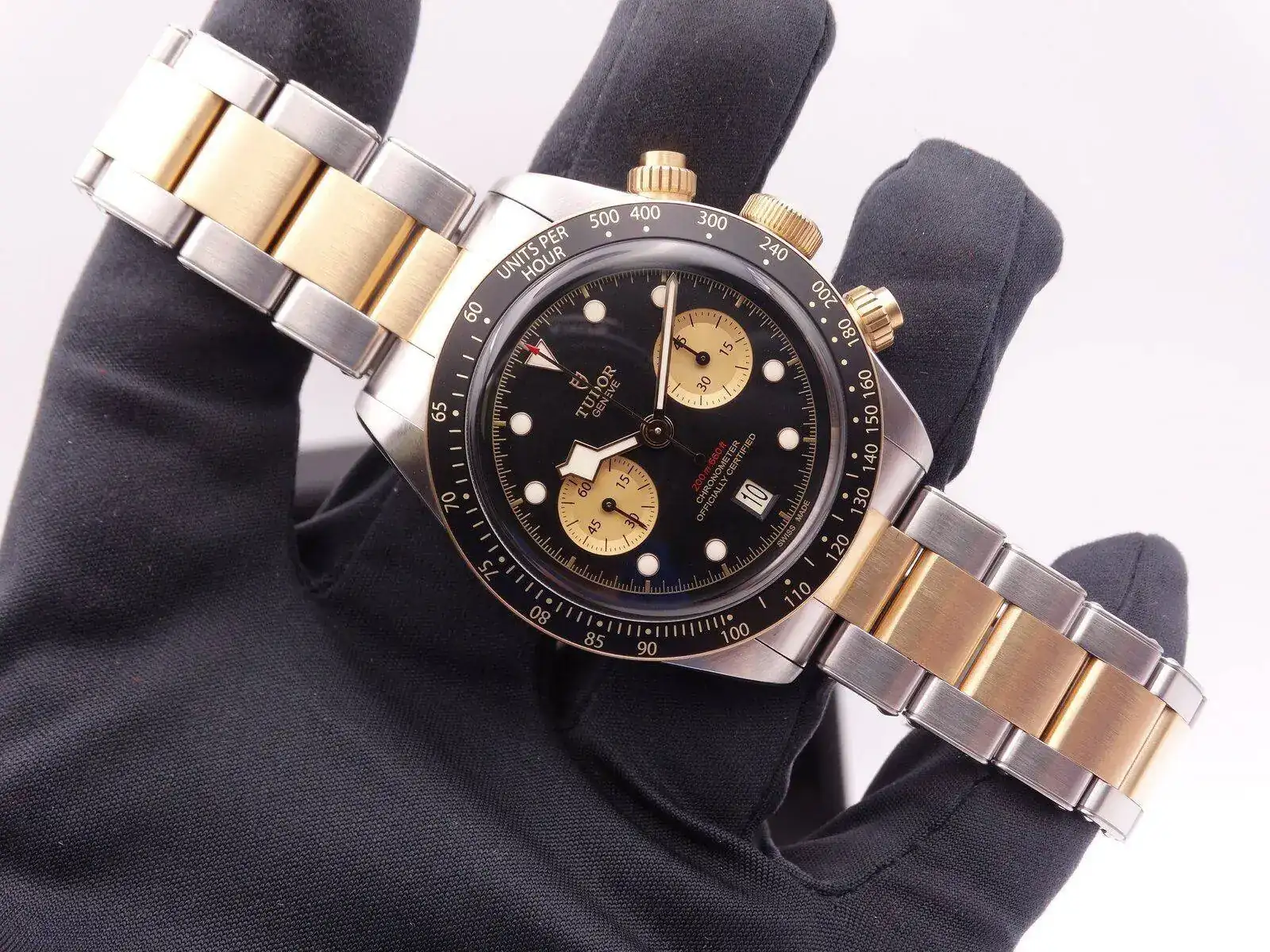 Tudor Heritage Black Bay chronograph Steel Gold 03297.webp