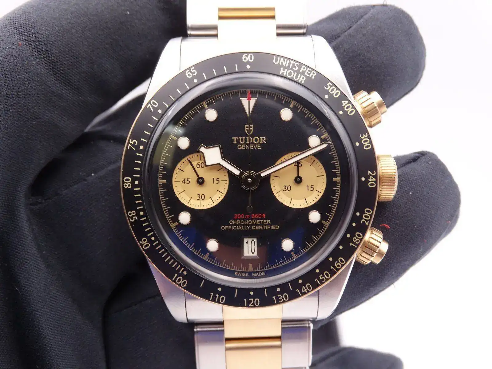 Tudor Heritage Black Bay chronograph Steel Gold 03300.webp
