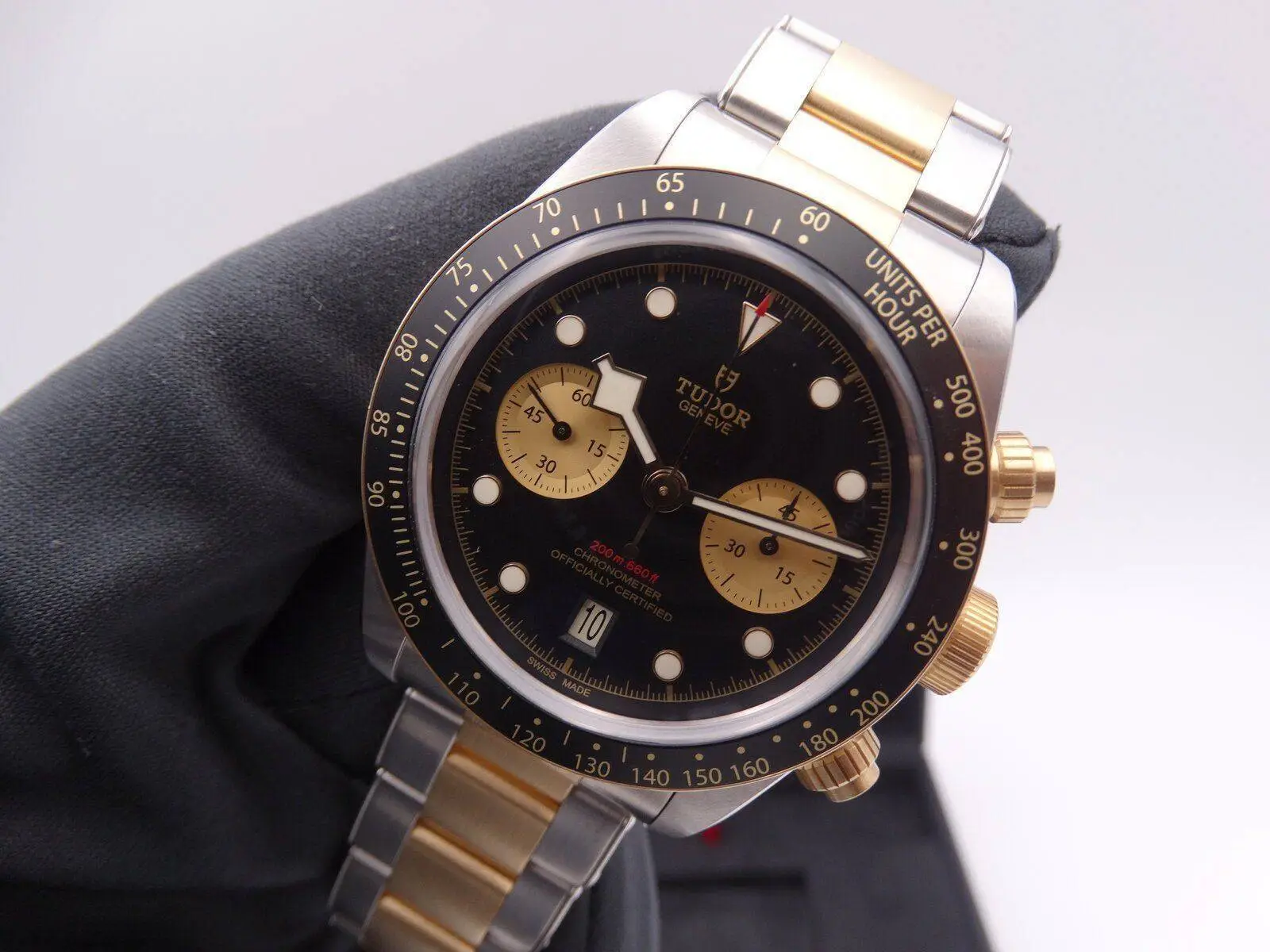 Tudor Heritage Black Bay Chronograph Steel & Gold 7597.webp