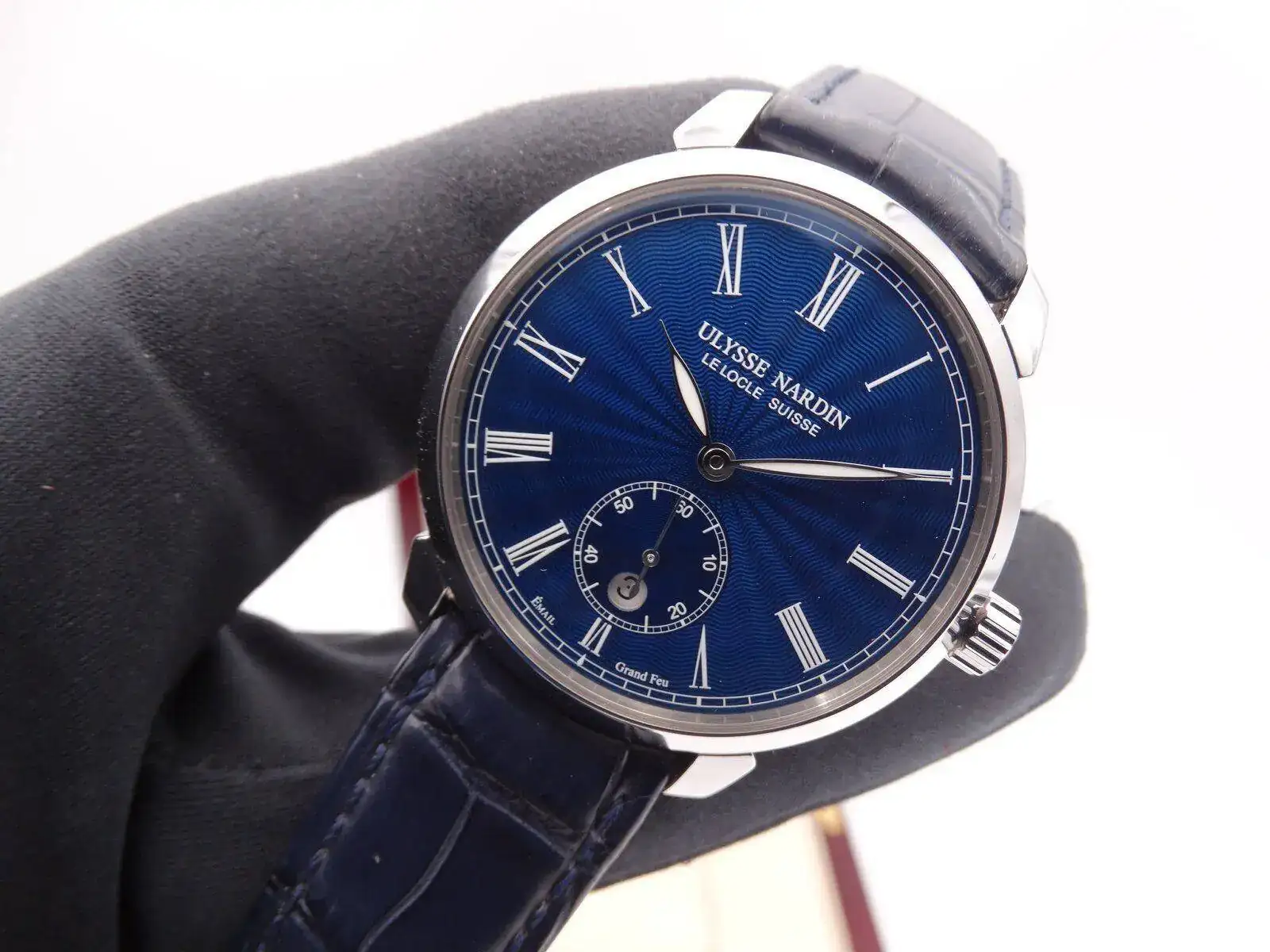 Ulysse Nardin Classico Manufacture Automatic Blue 9205.webp