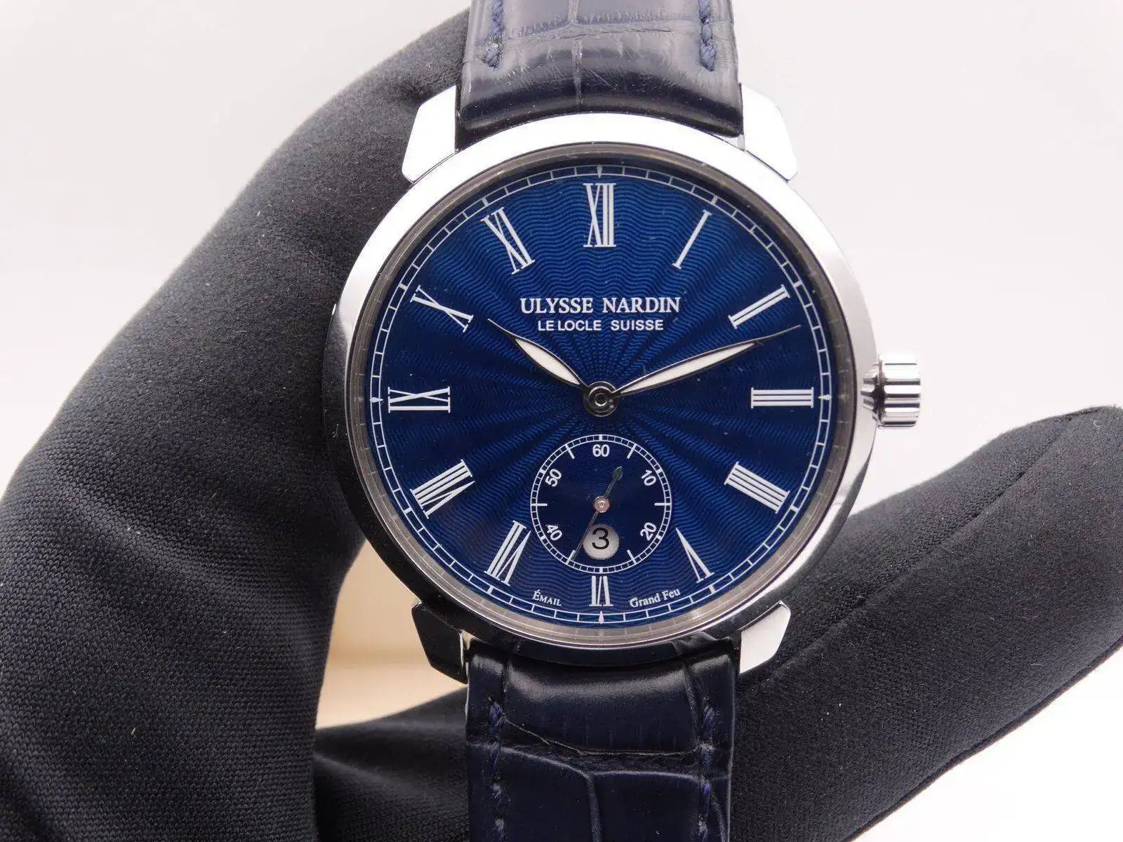 Ulysse Nardin Classico Manufacture Automatic Blue 9223.webp