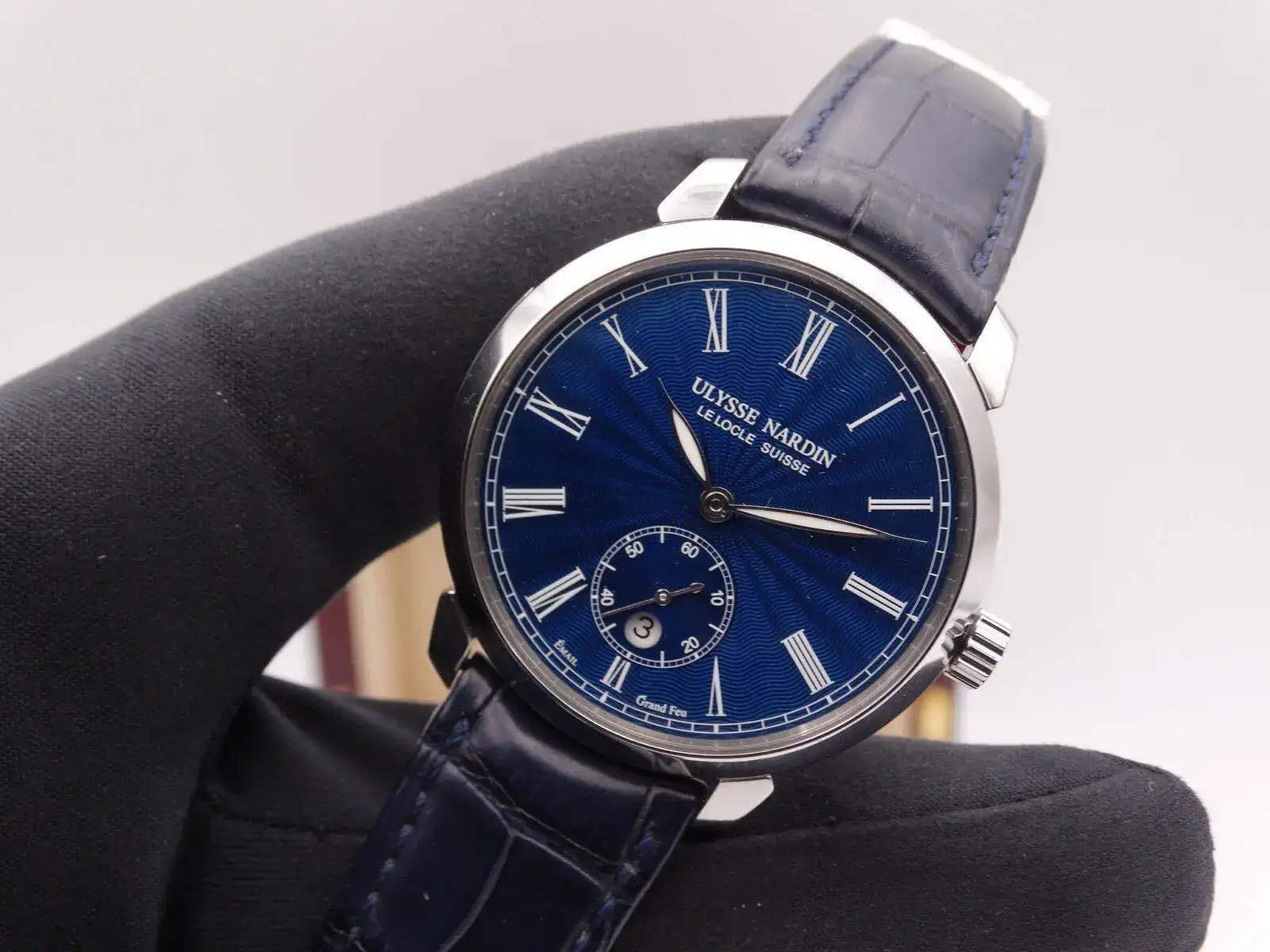 Ulysse Nardin Classico Manufacture Automatic Blue 9224.webp