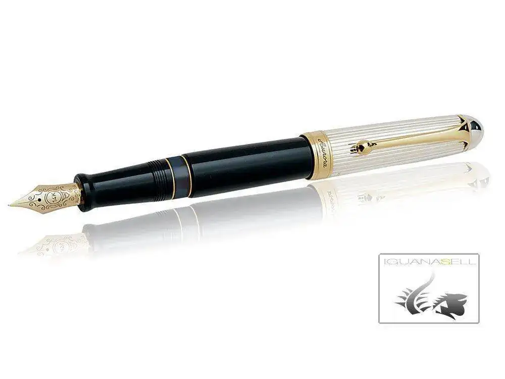urora-88-Fountain-Pen-Black-Resin-Gold-trim-803--1.webp