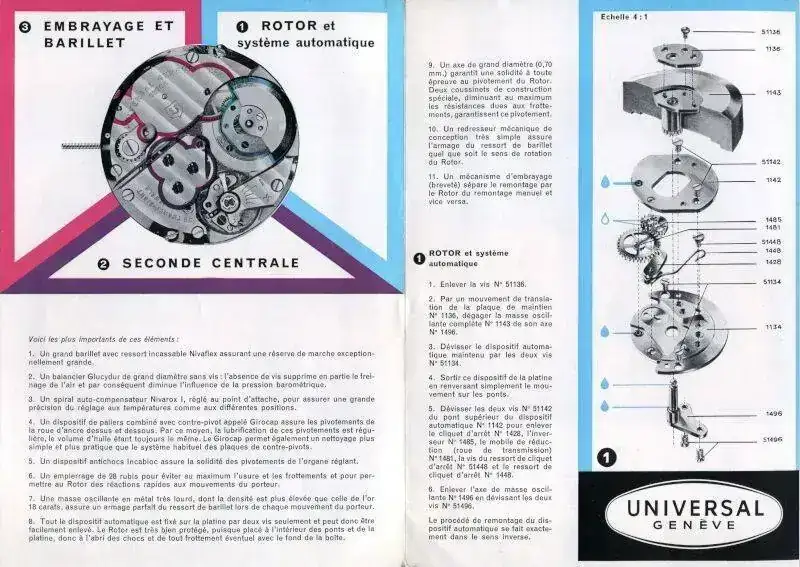 Various vintage technical documents - UniversalGenevePolerouter com(2).webp
