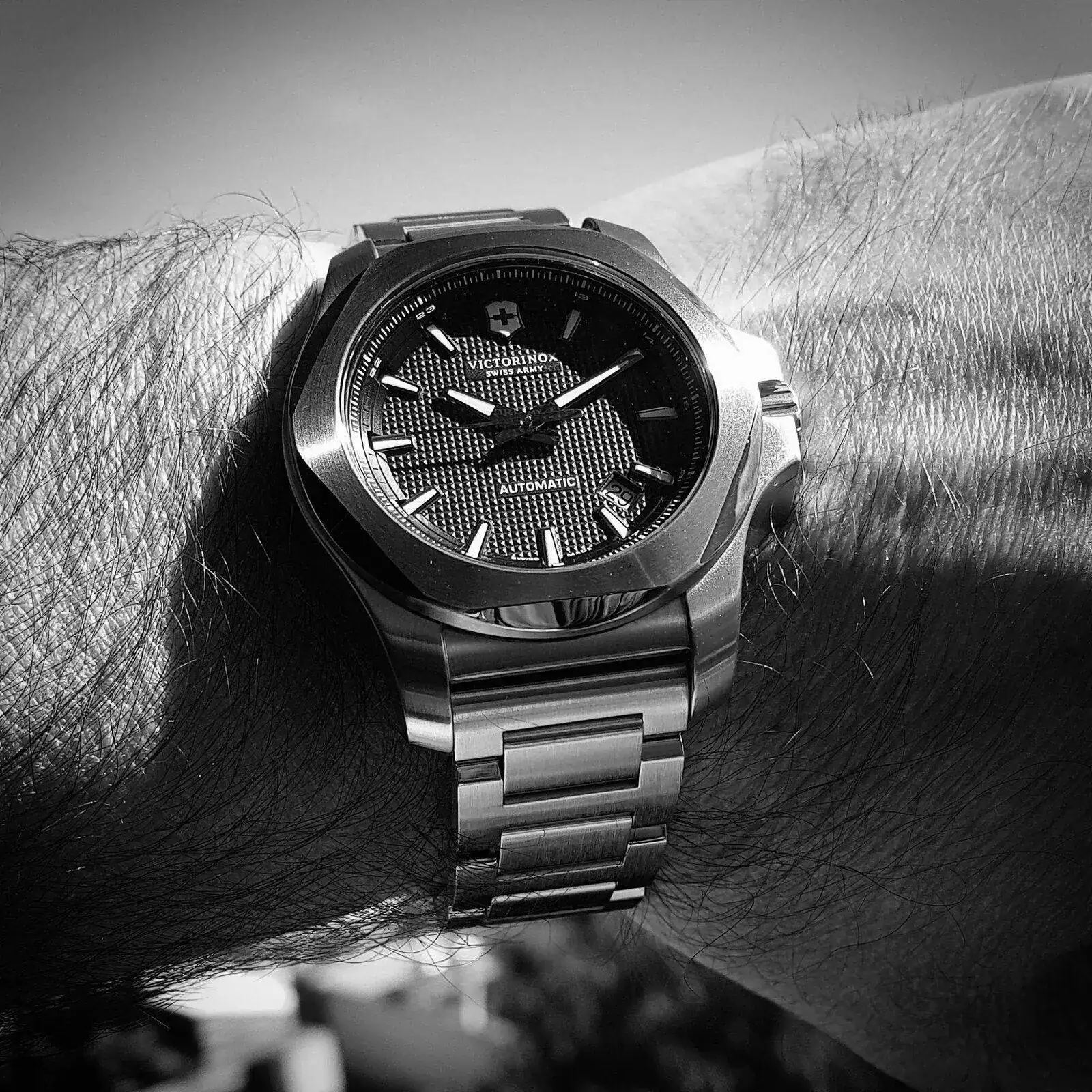 Victorinox INOX. Mechanical 43mm 200M  #241835 (B&W) (1).webp