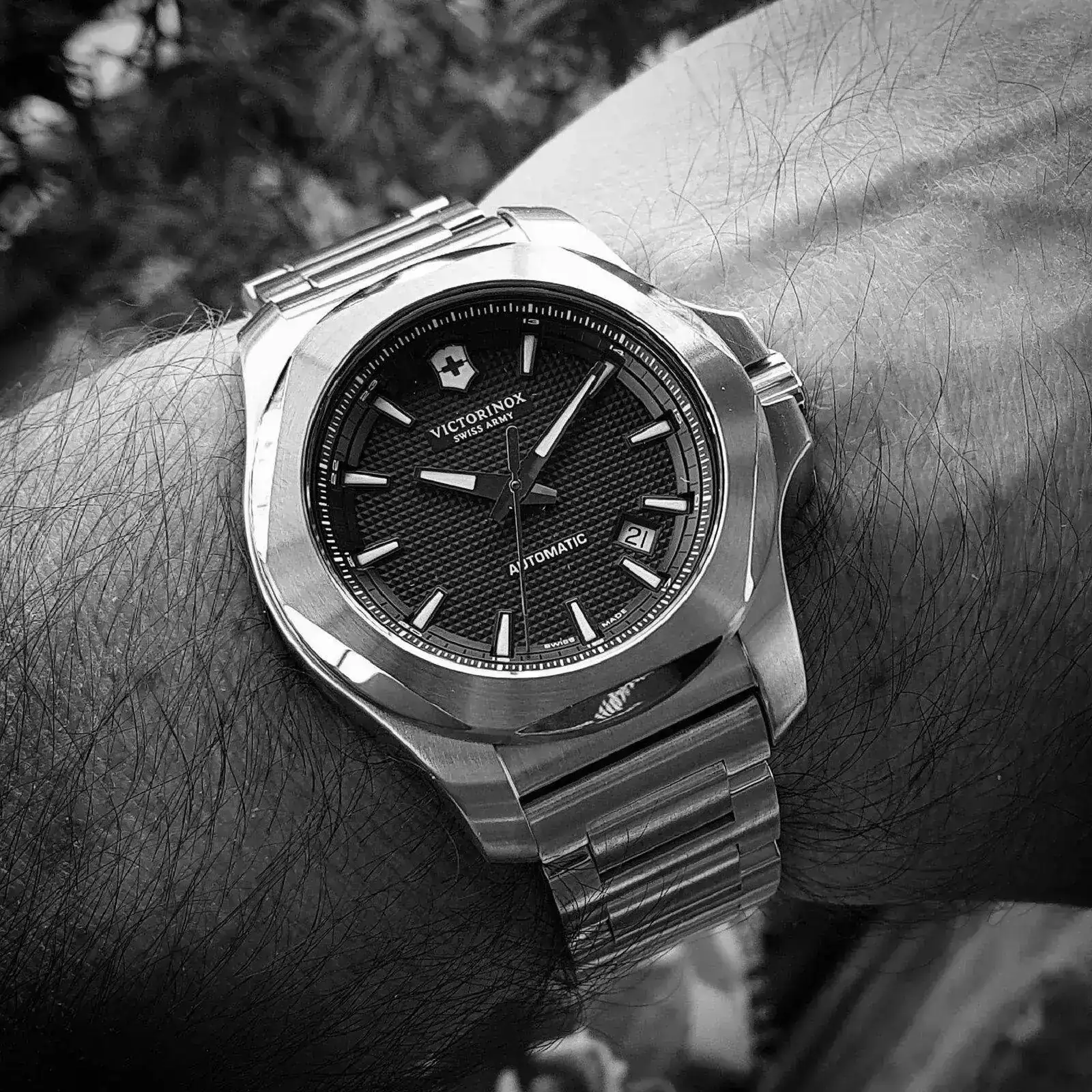 Victorinox INOX. Mechanical 43mm 200M  #241835 (B&W).webp