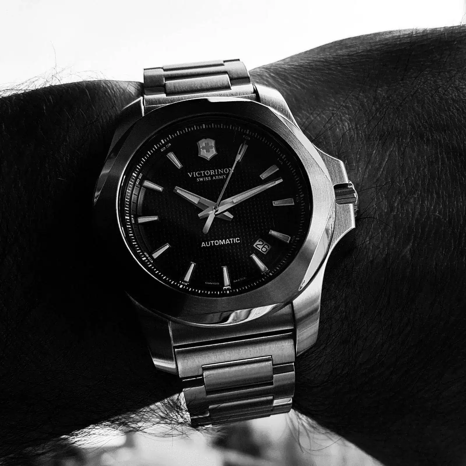 Victorinox INOX. Mechanical 43mm 200M  #241835 (B&W).webp