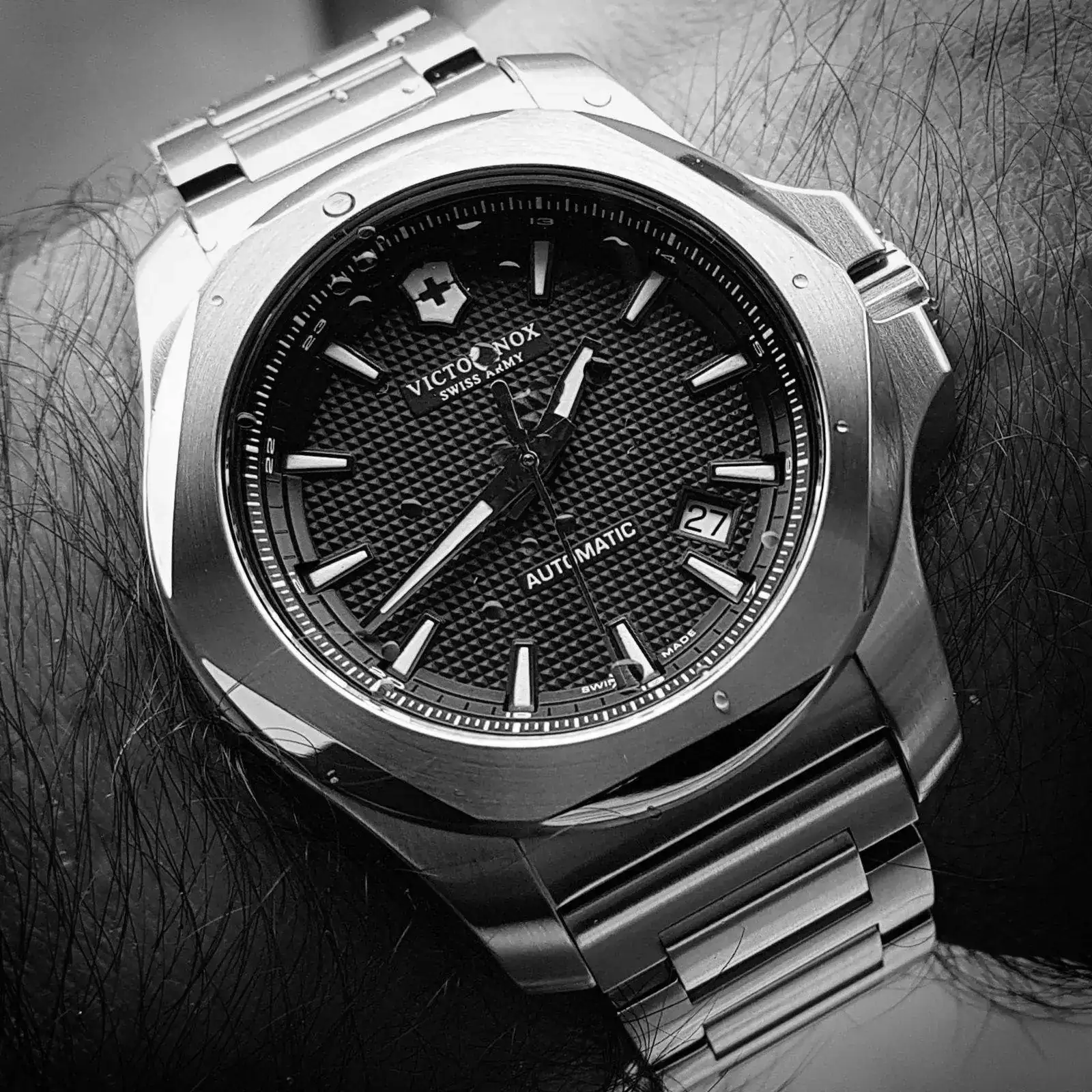Victorinox INOX. Mechanical 43mm 200M  #241835 (B&W).webp