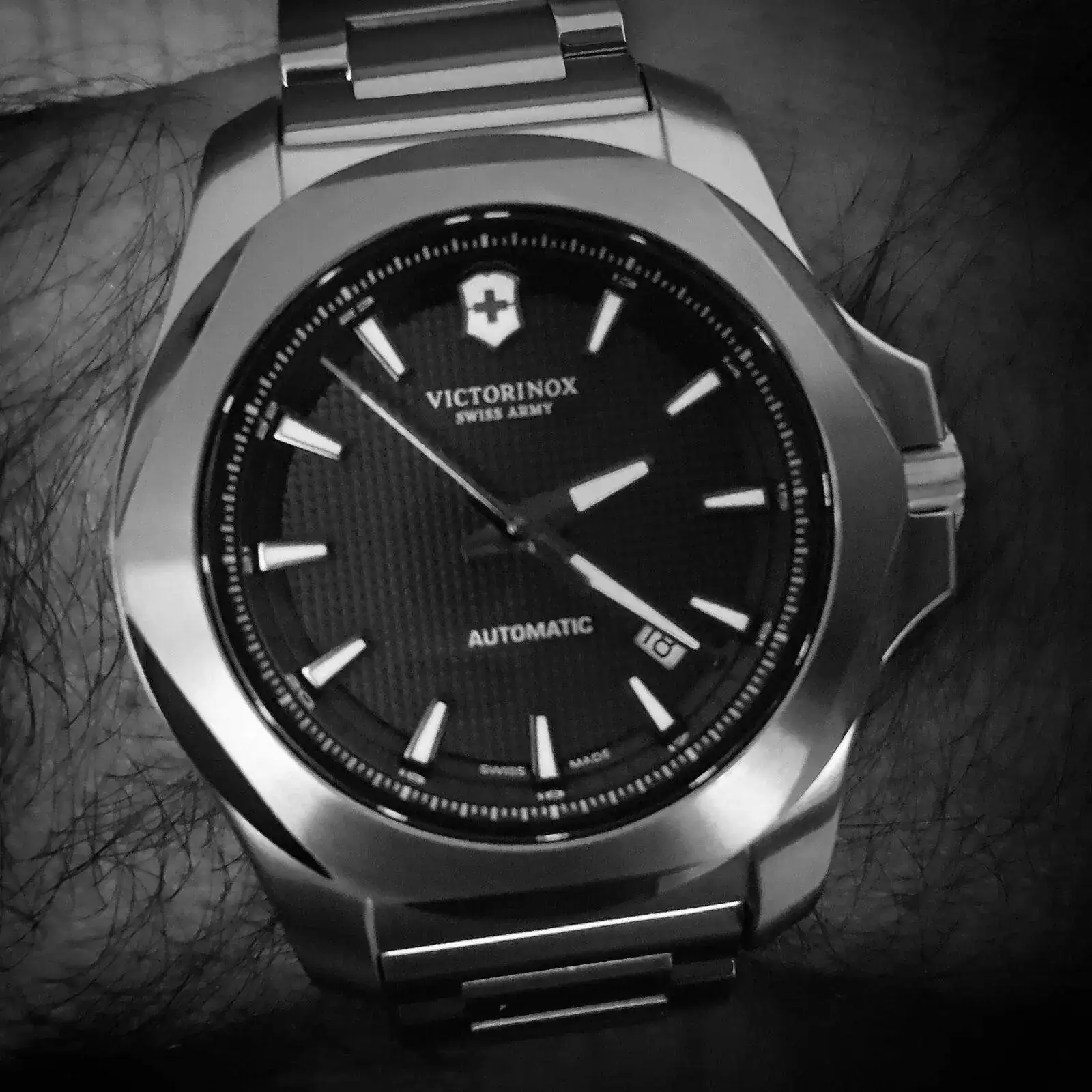 Victorinox INOX. Mechanical 43mm 200M  #241835 (B&W).webp