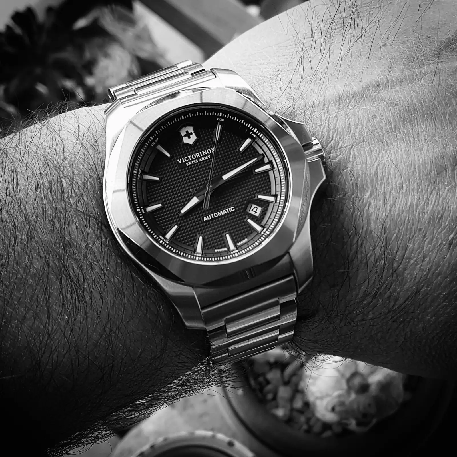 Victorinox INOX. Mechanical 43mm 200M  #241835 (B&W).webp