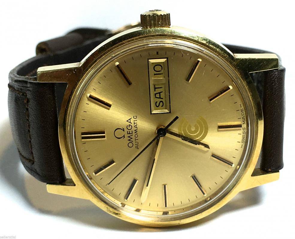 Vintage Omega Day Date Automatic Cal. 1020 Watch 70s NO RESERVE $0.jpg
