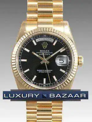 w_Gold_Black_Dial_Stick_Markers_President_bracelet.webp