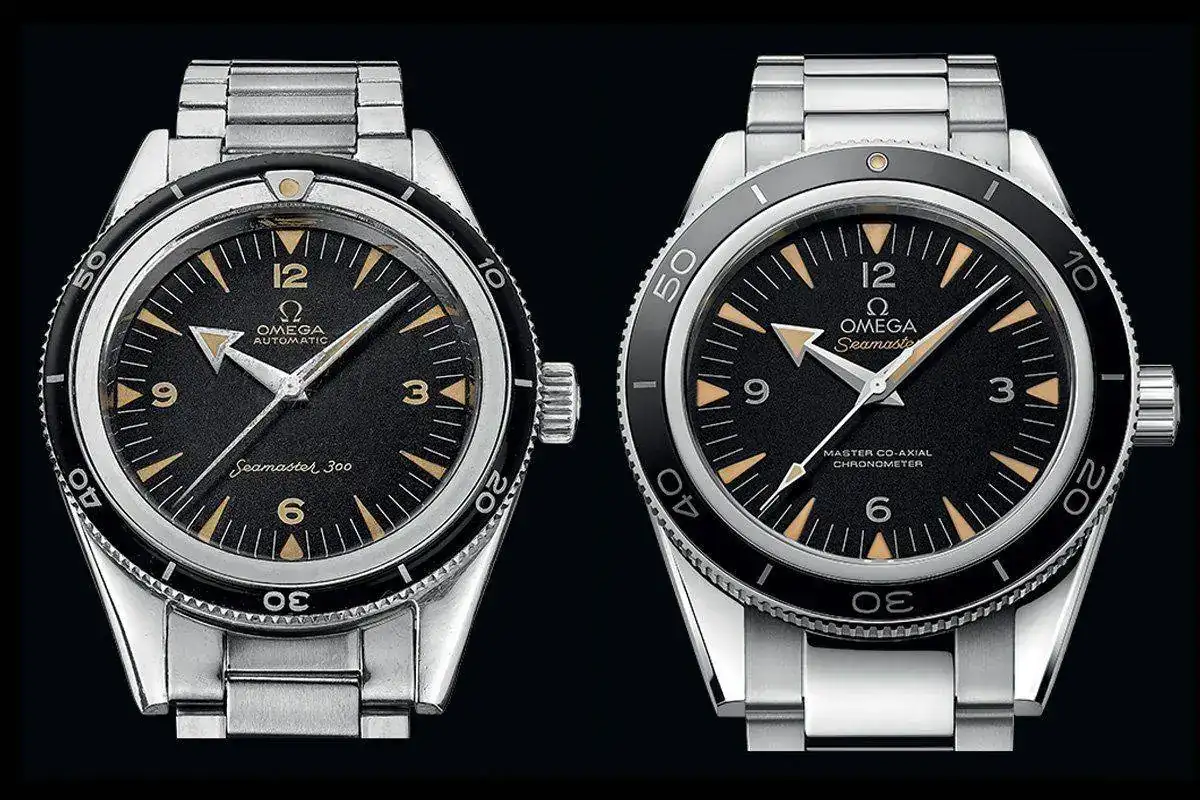 WP-Omega-Seamaster-300-1957vs2014.webp