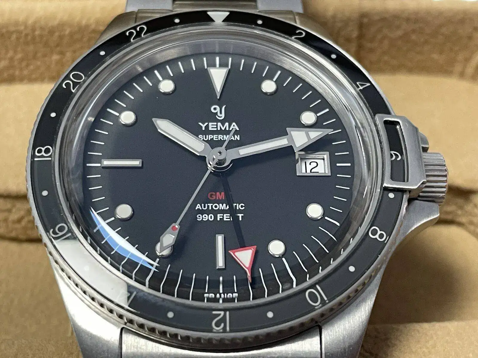 Yema Superman GMT Gris:Negro 9.webp