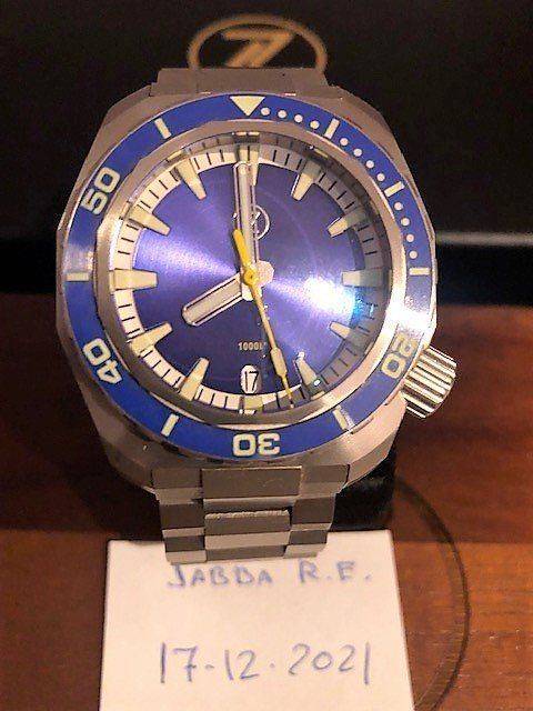 Zelos Hammerhead 1000 m Titanium Cobalt Blue | Relojes Especiales, EL foro  de relojes