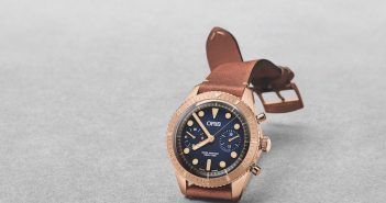 El Oris Carl Brashear Chronograph Limited Edition, el encanto del bronce para homenajear al carismático instructor de buceo Oris Carl Brashear Chronograph Limited Edition-Relojes Especiales